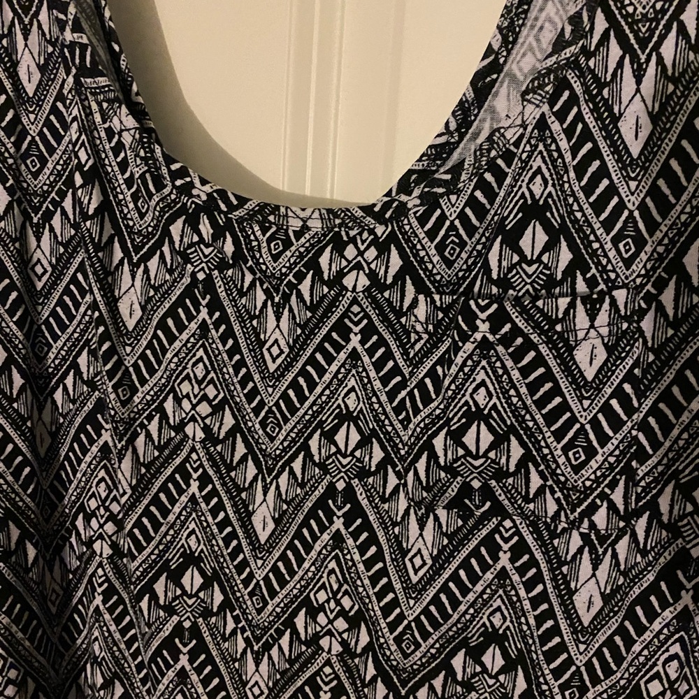 Billabong Blouse Top Tank With Pocket Tribal Medium